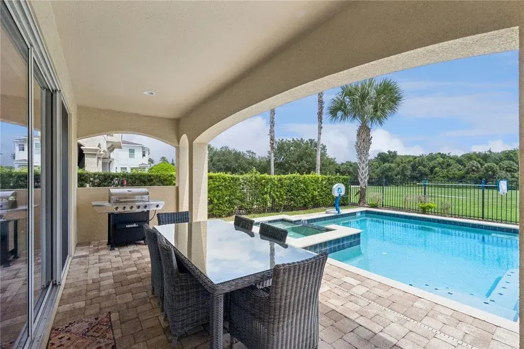 Patio With Golf View