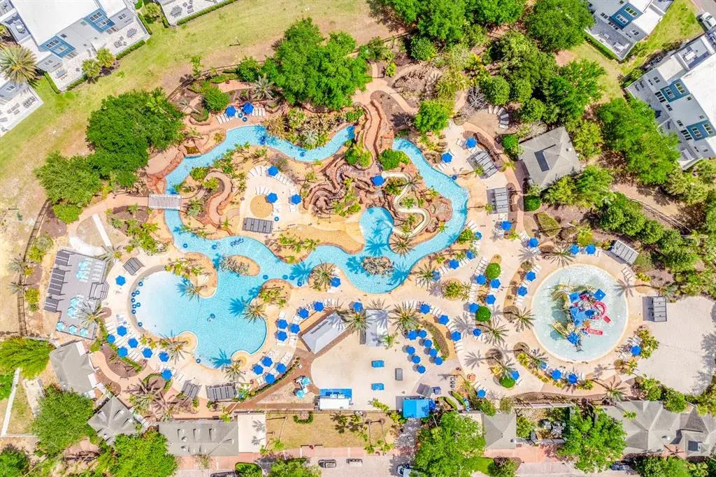 Resort style amenities.