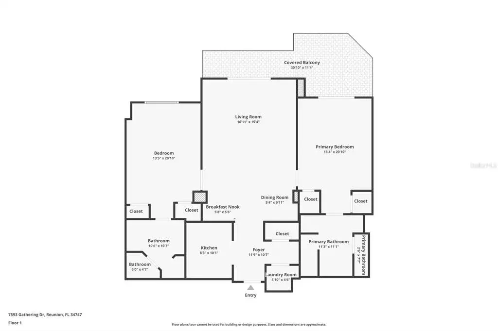 Property for sale at 7593 GATHERING DRIVE UNIT 401, REUNION, FL, 34747