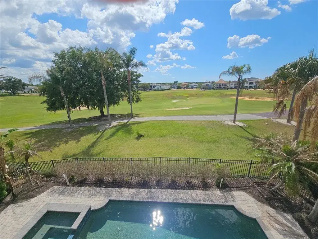 Golf View West Facing Back Yard