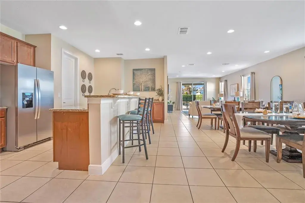 Large Open Concept Living and Dining
