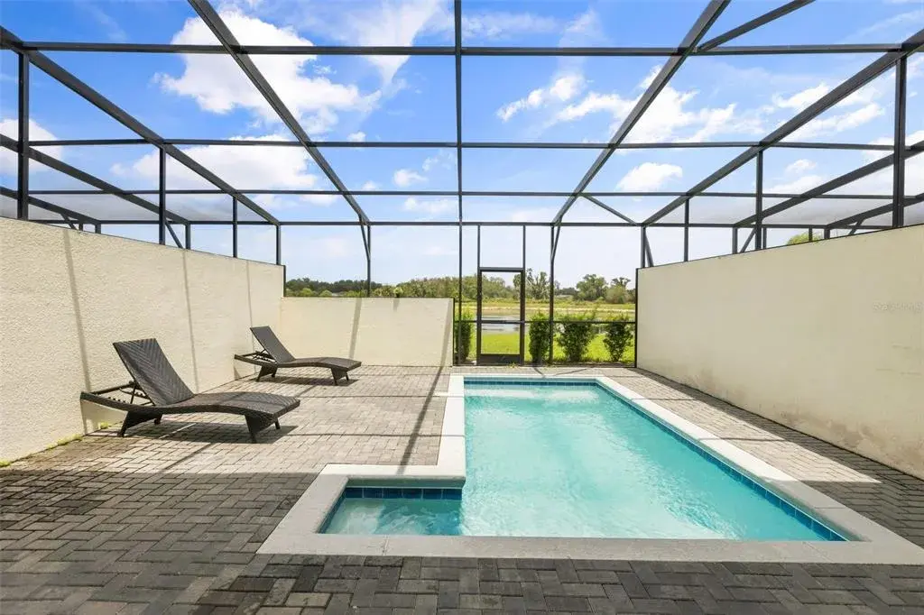 Private in-ground pool