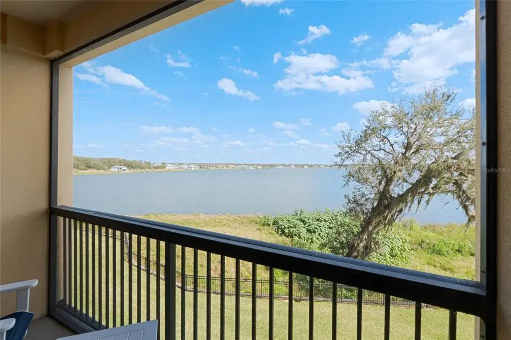 Daytime view from balcony.