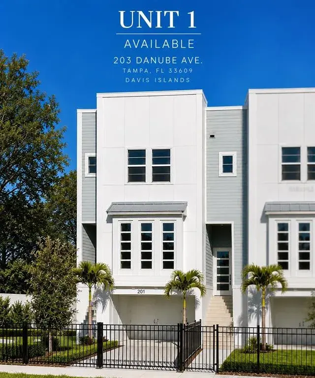 Property for sale at 203 DANUBE AVENUE UNIT 1, TAMPA, FL, 33606