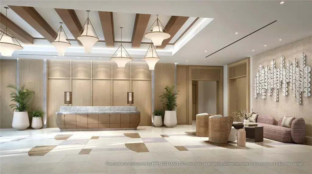A Welcomed Arrival. The stage is set for your much-anticipated entrance. A porte-cochere will lead to the open-air lobby, staffed 24/7, so there’s always someone to welcome you home. You’ll delight in the instantly impressive space which features your Residential Services reception area, the resident’s lounge, inspired workspaces, flex rooms for events and a coffee bar. Artist concept rendering, all improvements are proposed and subject to change. ©Disney