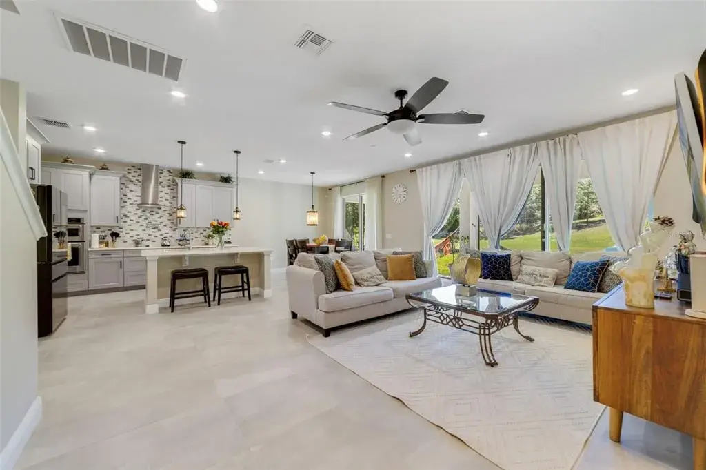 Step inside to an inviting OPEN-CONCEPT LAYOUT, where the chef’s Kitchen overlooks the spacious Living area.