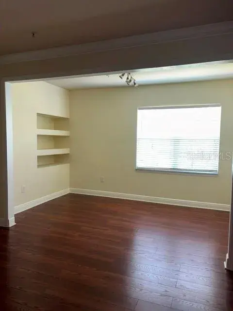Den/Office with built book shelf