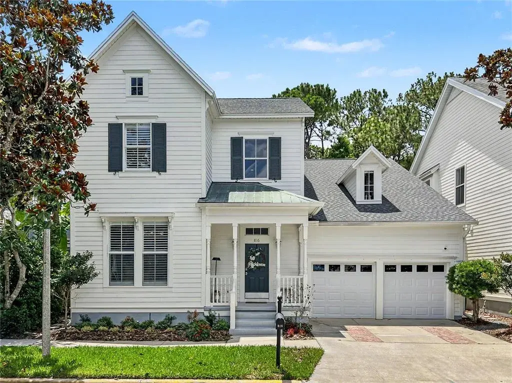 New New New East Village Full renovation with caged in pool that backs to conservation - two primary suites up and down plus 3 additional bedrooms - fun hidden rooms - a story book home