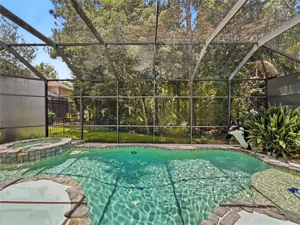 Home backs to conservation
