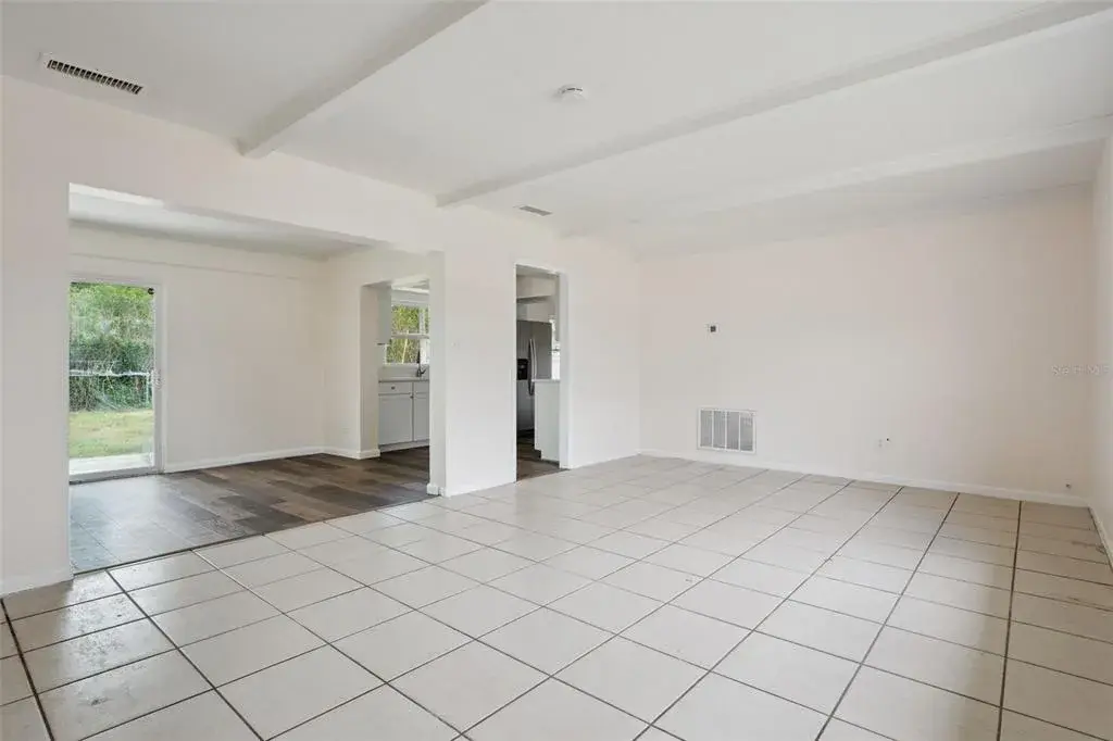 Living Room View to Flex Space