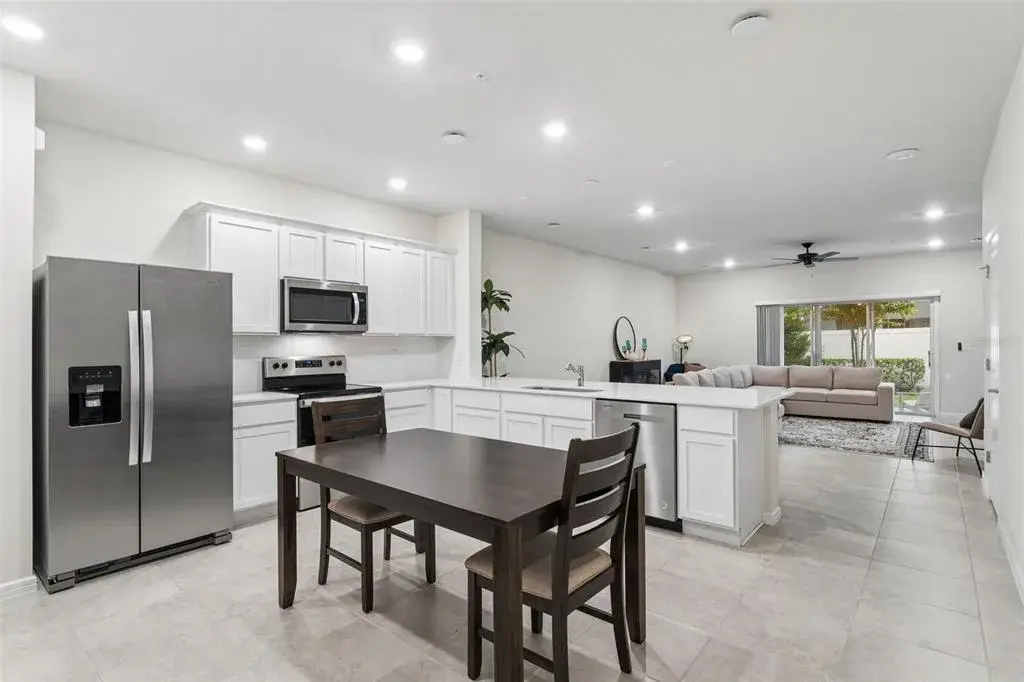 Kitchen from entry view