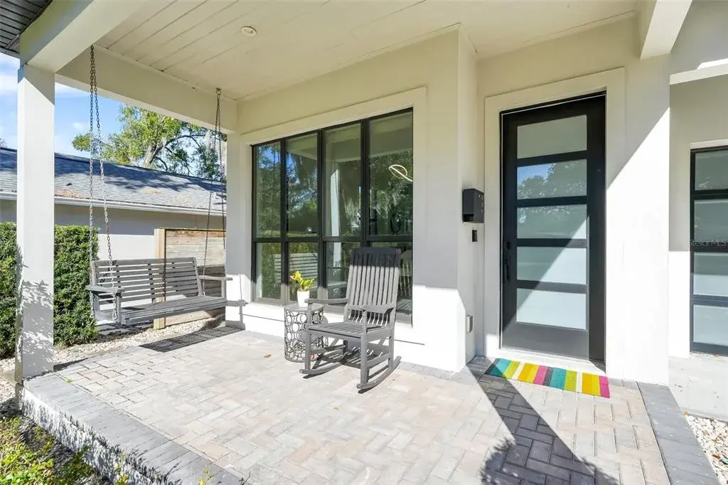 Covered Front Patio