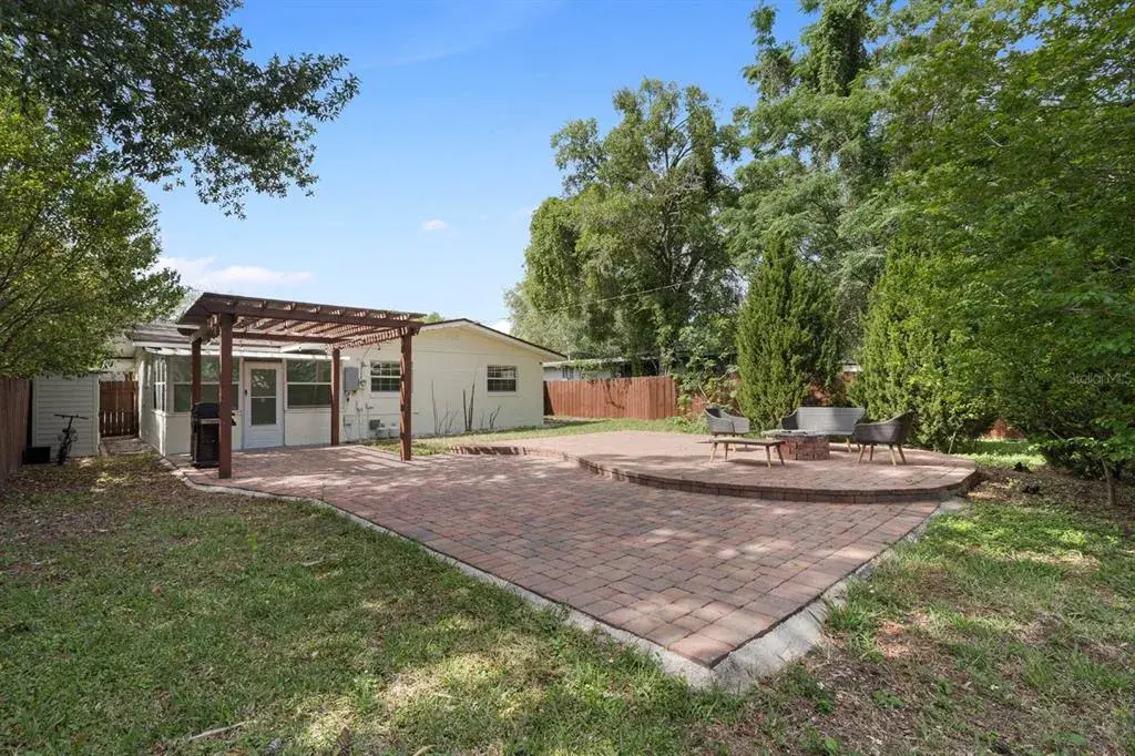 Back Brick Patio