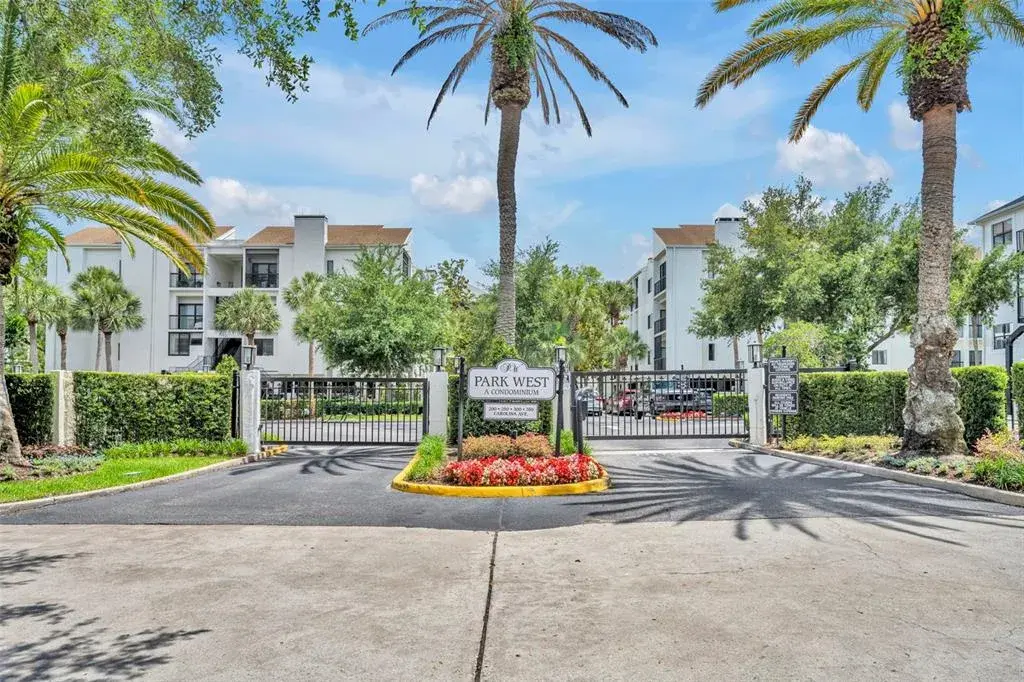 As THE gated community of Winter Park, the entrance provides elegant security.