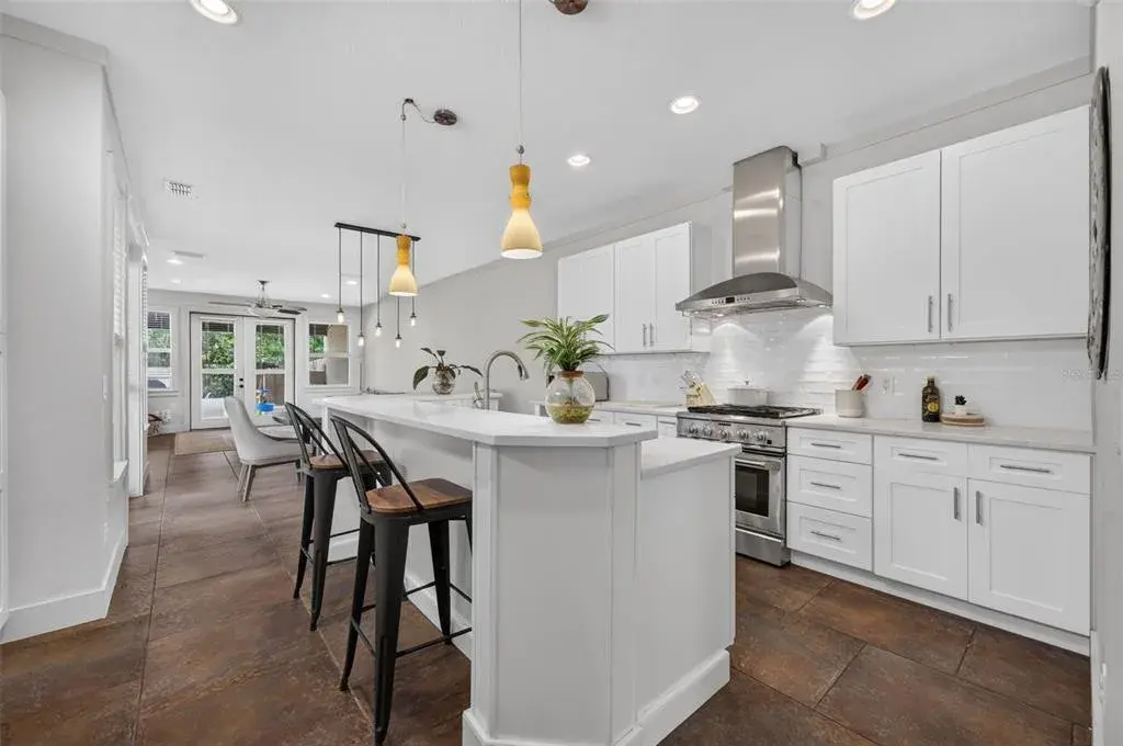 Kitchen from entry