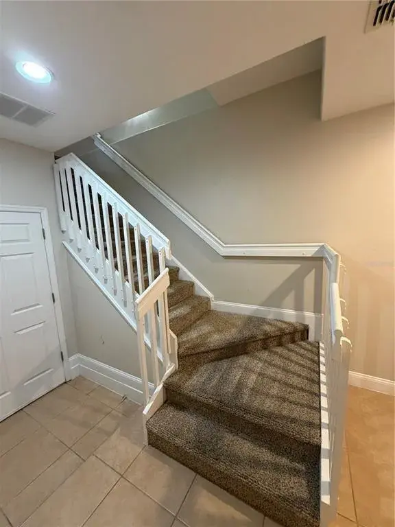 Stairs to the Second Floor