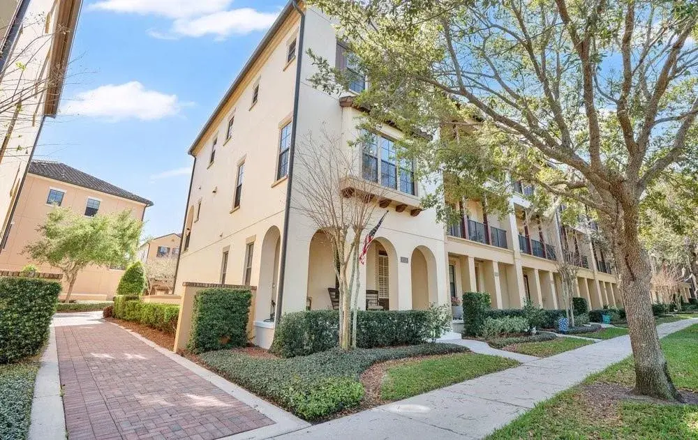 Front of Townhome