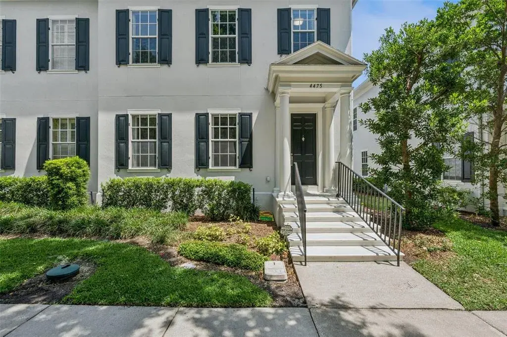 Entry with beautiful  staircase