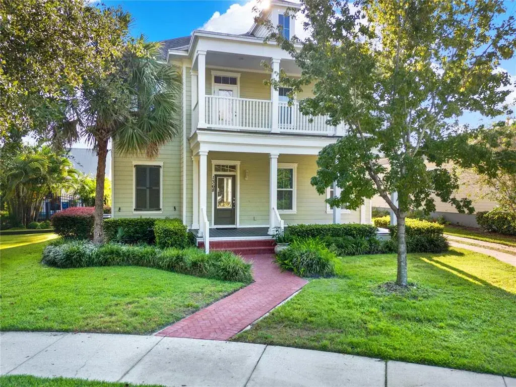 Exterior with current/mature landscaping