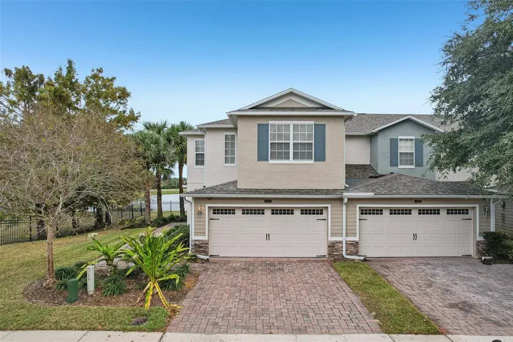 Premium oversized lot with tranquil pond behind