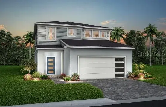 Exterior Design. Artistic rendering for this new construction home. Pictures are for illustrative purposes only. Elevations, colors and options may vary.