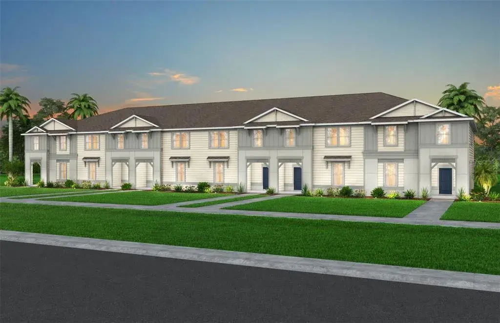 Exterior Design. Artistic rendering for this new construction home. Pictures are for illustrative purposes only. Elevations, colors and options may vary.