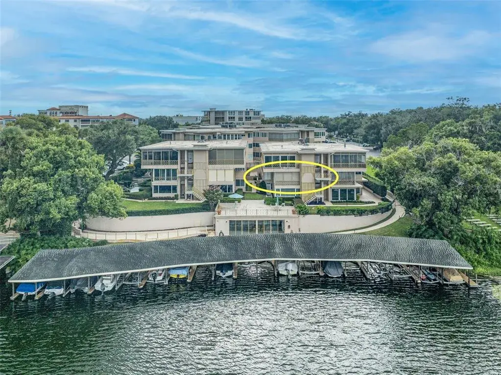 Drone view of Whispering Waters community
