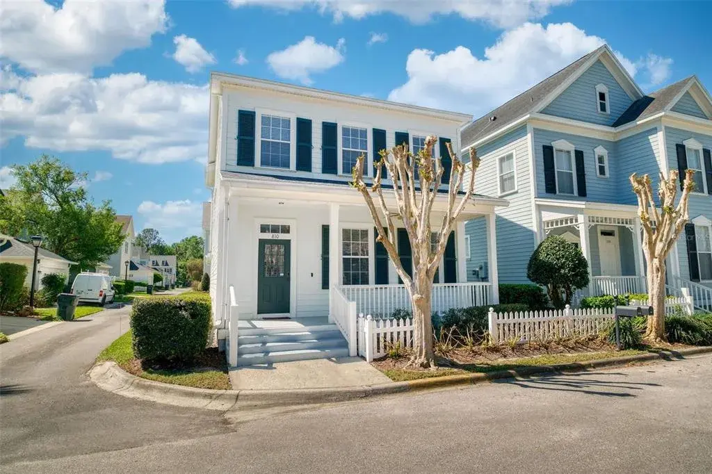 Exterior Front on Corner Lot