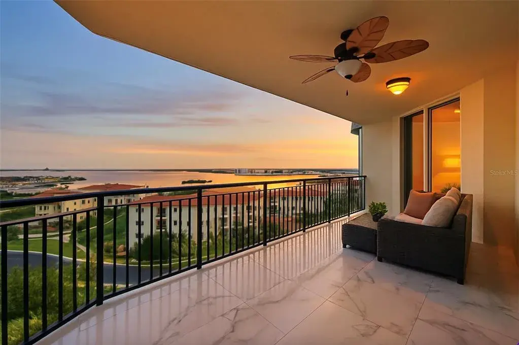 Waterfront elegance with endless sunset views