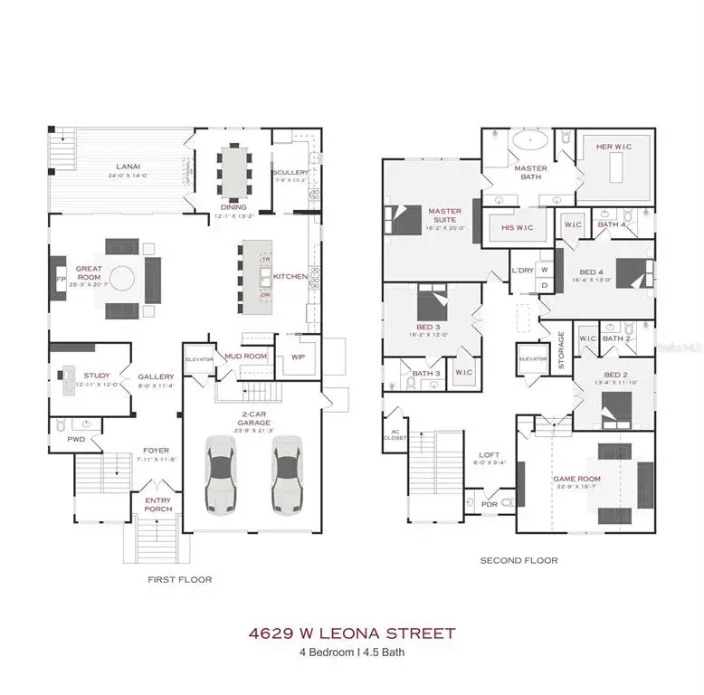 Property for sale at 4629 W LEONA STREET, TAMPA, FL, 33629