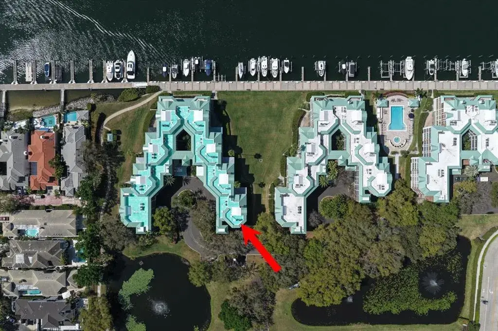 Aerial view of Seddon Channel, Seddon Cove and Harbour Island