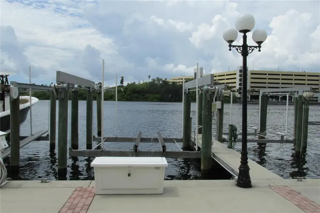Boat Slip #4 located along Seddon Cove Channel