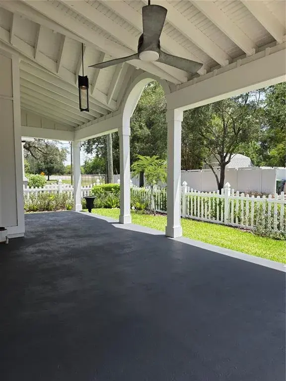 front porch - virtually staged