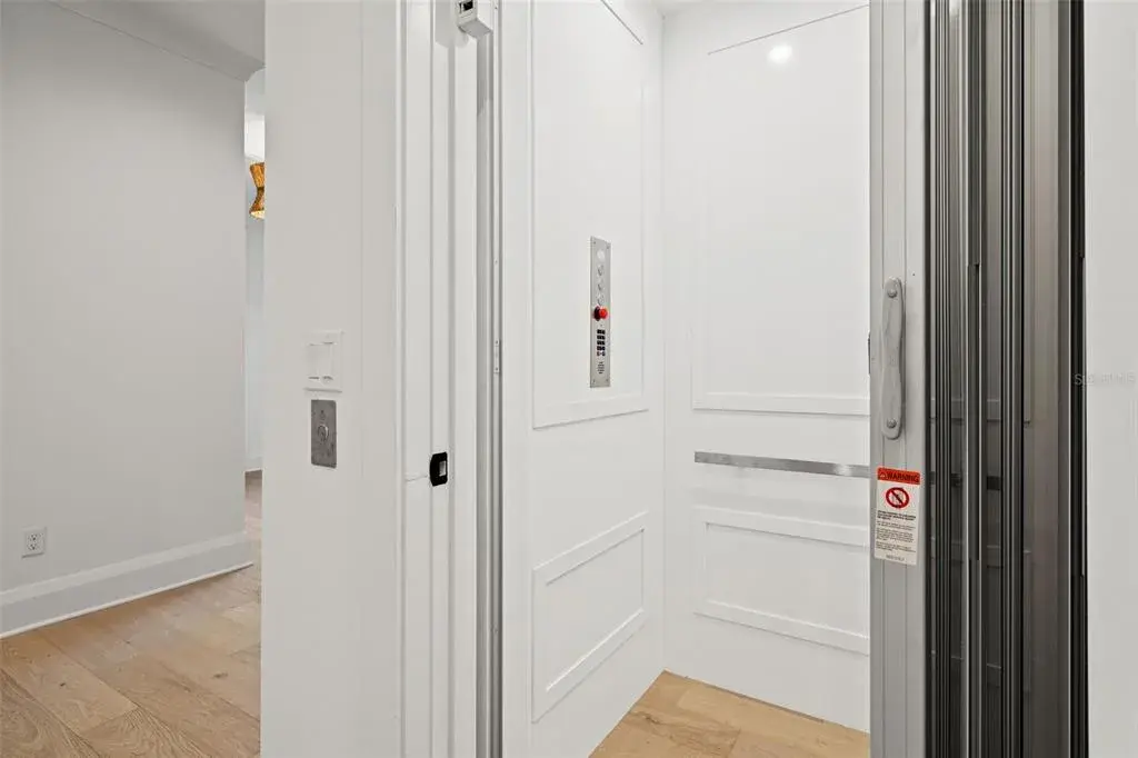 Elevator entrance 1st floor