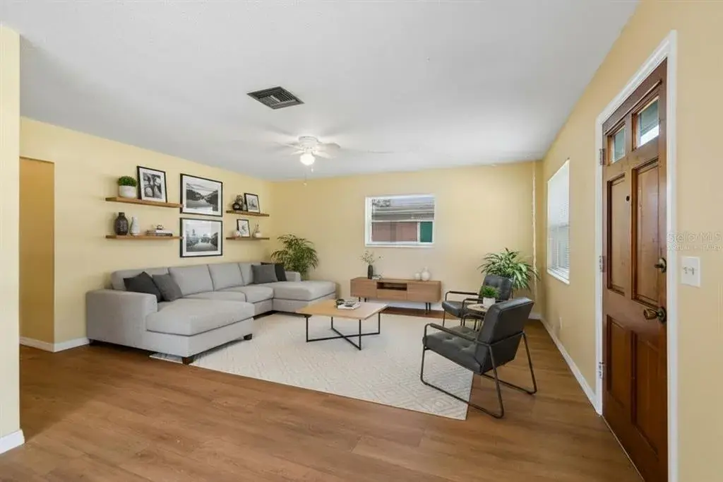 Virtually Staged - main living area space
