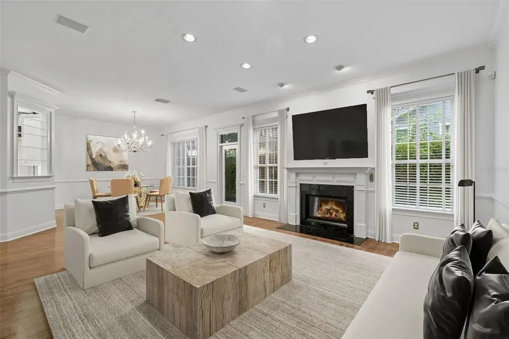 Staged-Living Room/Dinning Room