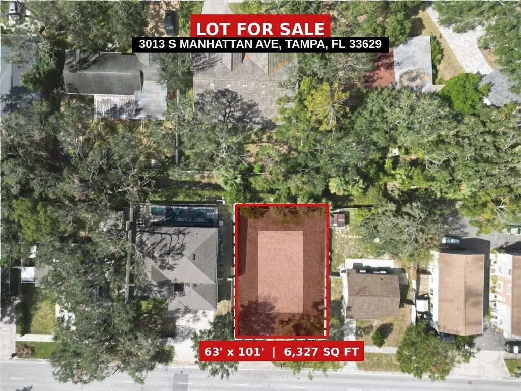 Property for sale at 3013 S MANHATTAN AVENUE, TAMPA, FL, 33629