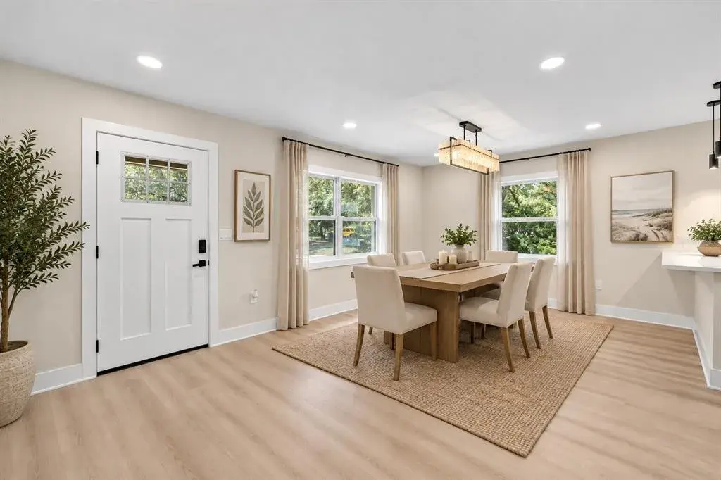Staged Dining Room