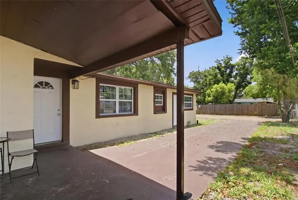 Side Front View of Home