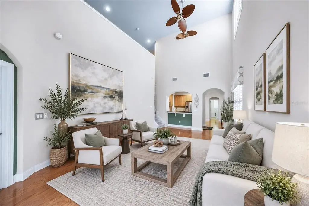 STAGED-LIVING ROOM
