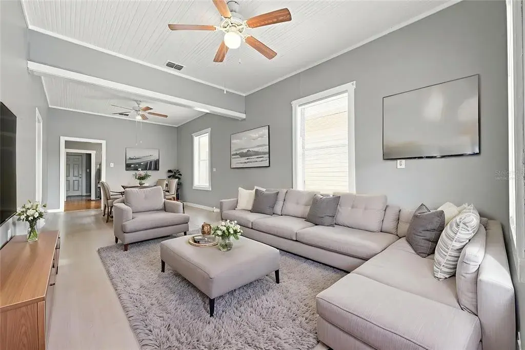 Living/Dining (Virtually Staged)