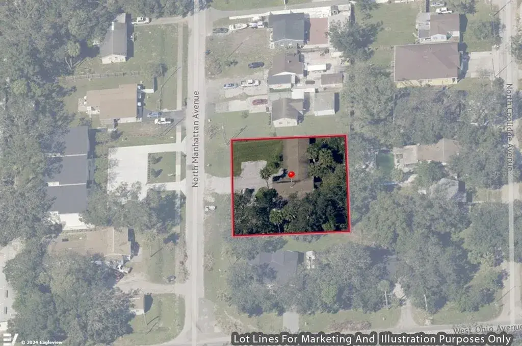 Double lot for sale. Currently vacant.