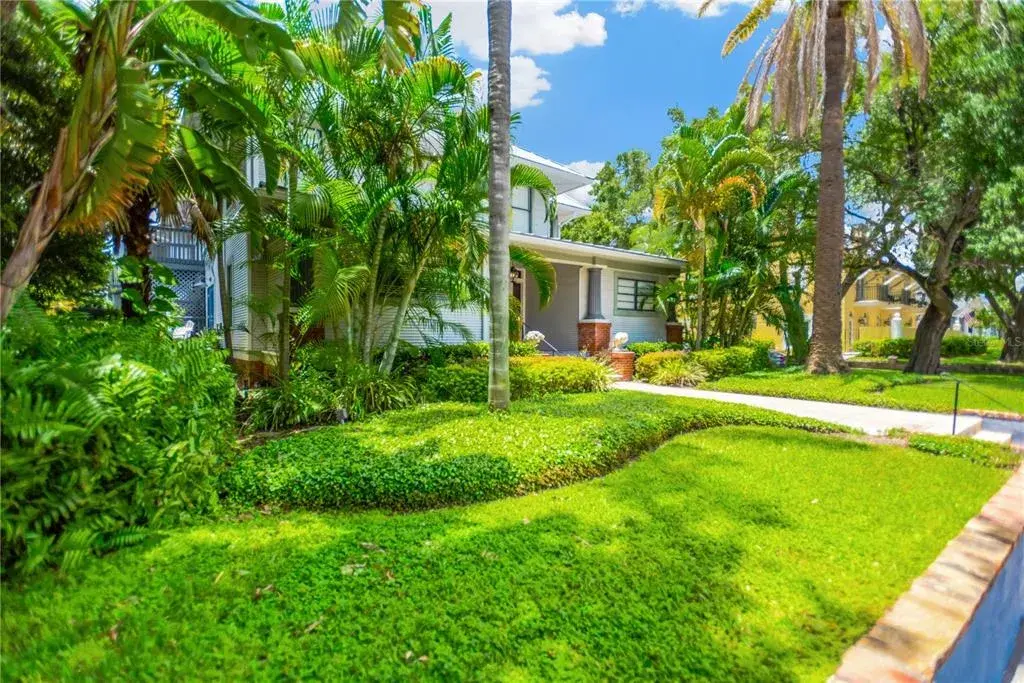 Lush Green Yard- Bayshore Blvd just steps away