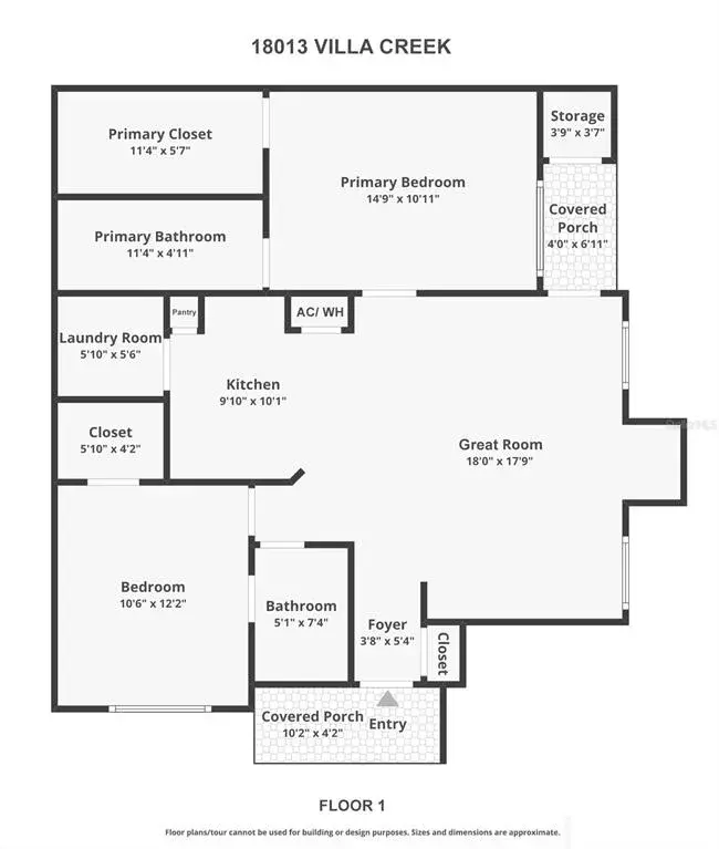 Property for sale at 18013 VILLA CREEK DRIVE, TAMPA, FL, 33647