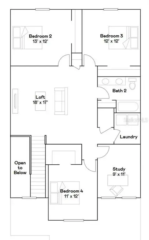 FLOOR PLAN DOWNSTAIRS