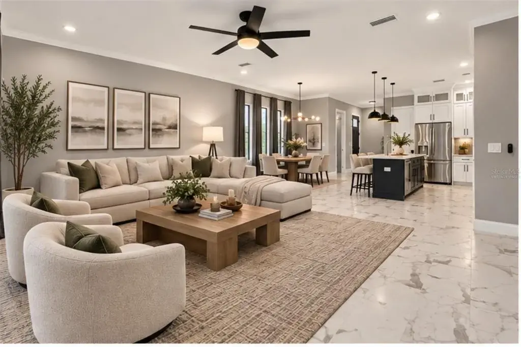 Virtually Staged - Living Room