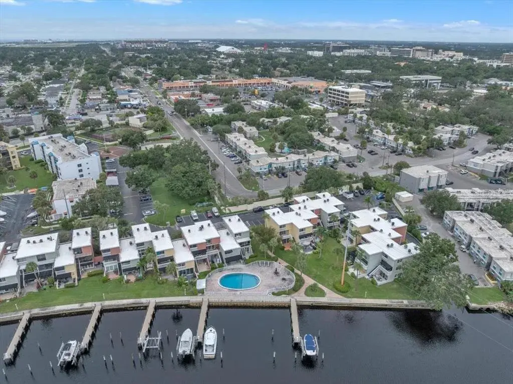 FULLY RENOVATED Waterfront first floor condo near downtown Tampa on the Hillsborough River/Tampa Bay with boat ramps, two pools, amenities, and docks
