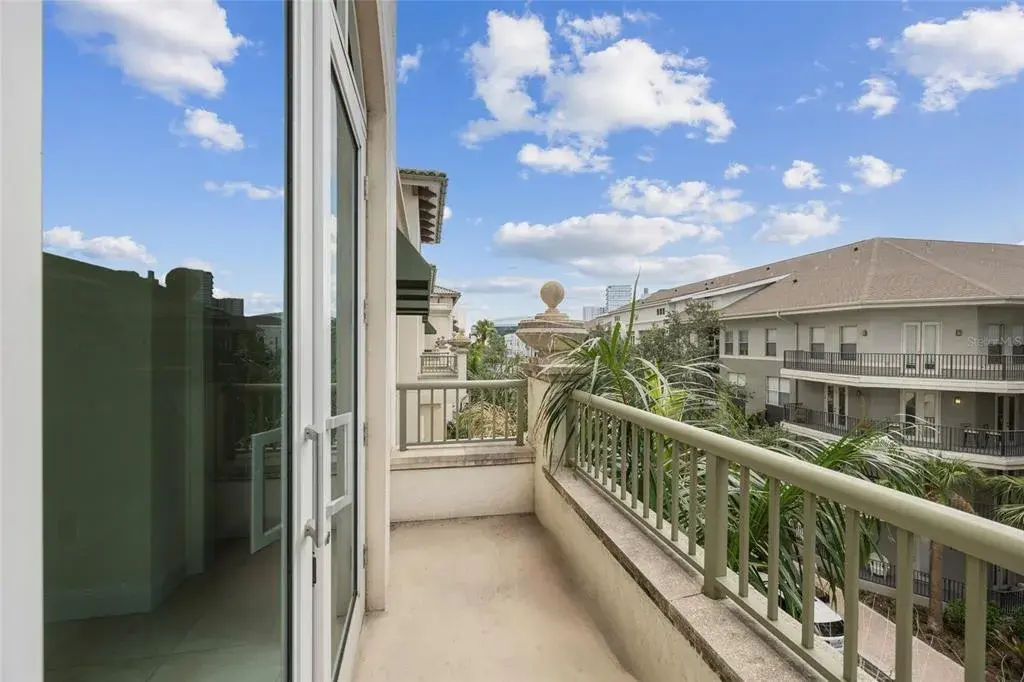 Balcony with a view