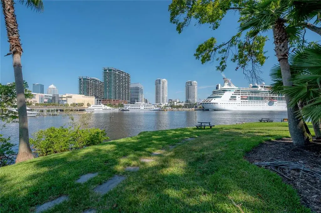 Waterfront views from the community