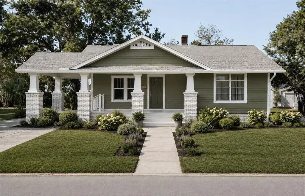 AI Rendering of potential exterior/curb appeal